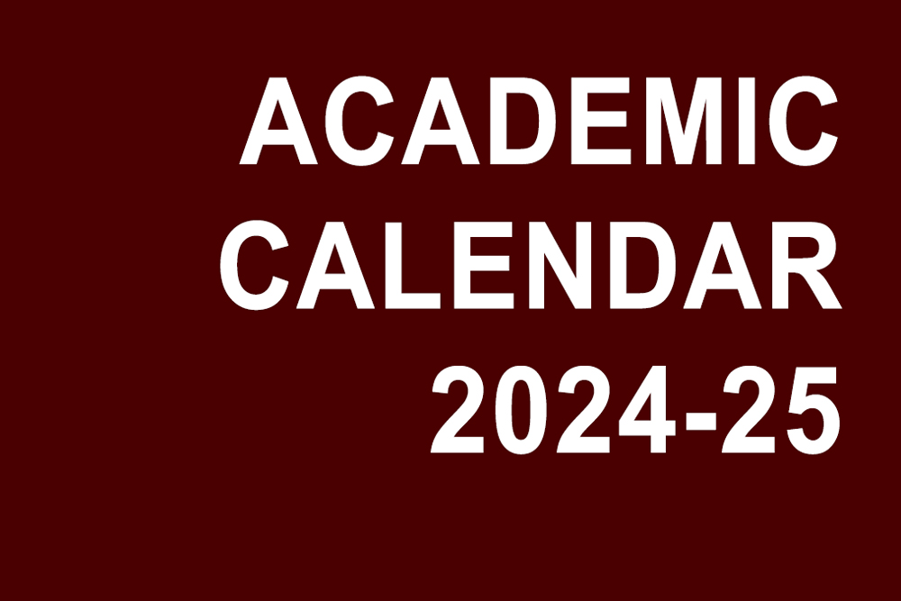 2024-25 Academic Calendar