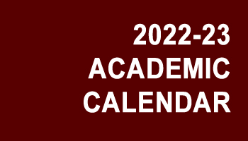 2022-23 Academic Calendar Event