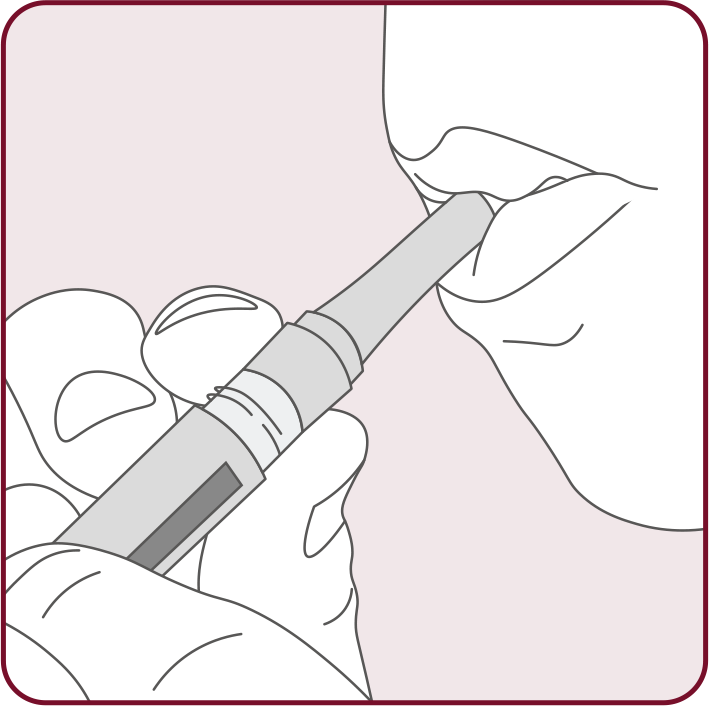 COVID-19 testing step 4 illustration