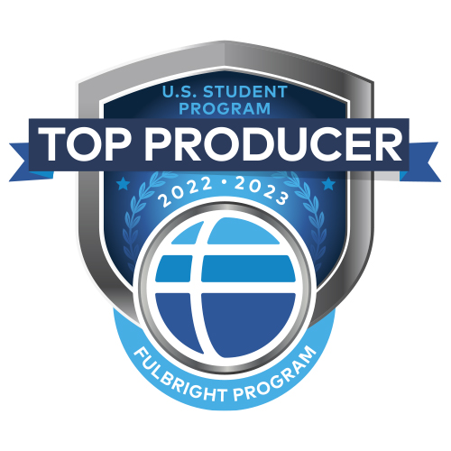 Fulbright Top Producer badge