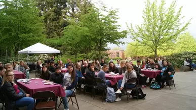 Attendees of the Word Stock 2018 event