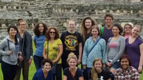 Students in Oaxaca, Mexico