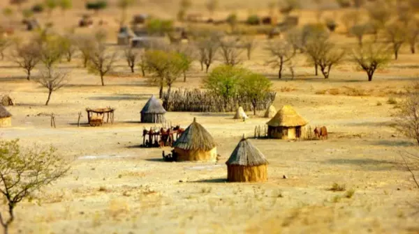 Namibia village housing