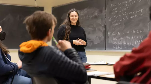 Students in a classroom setting