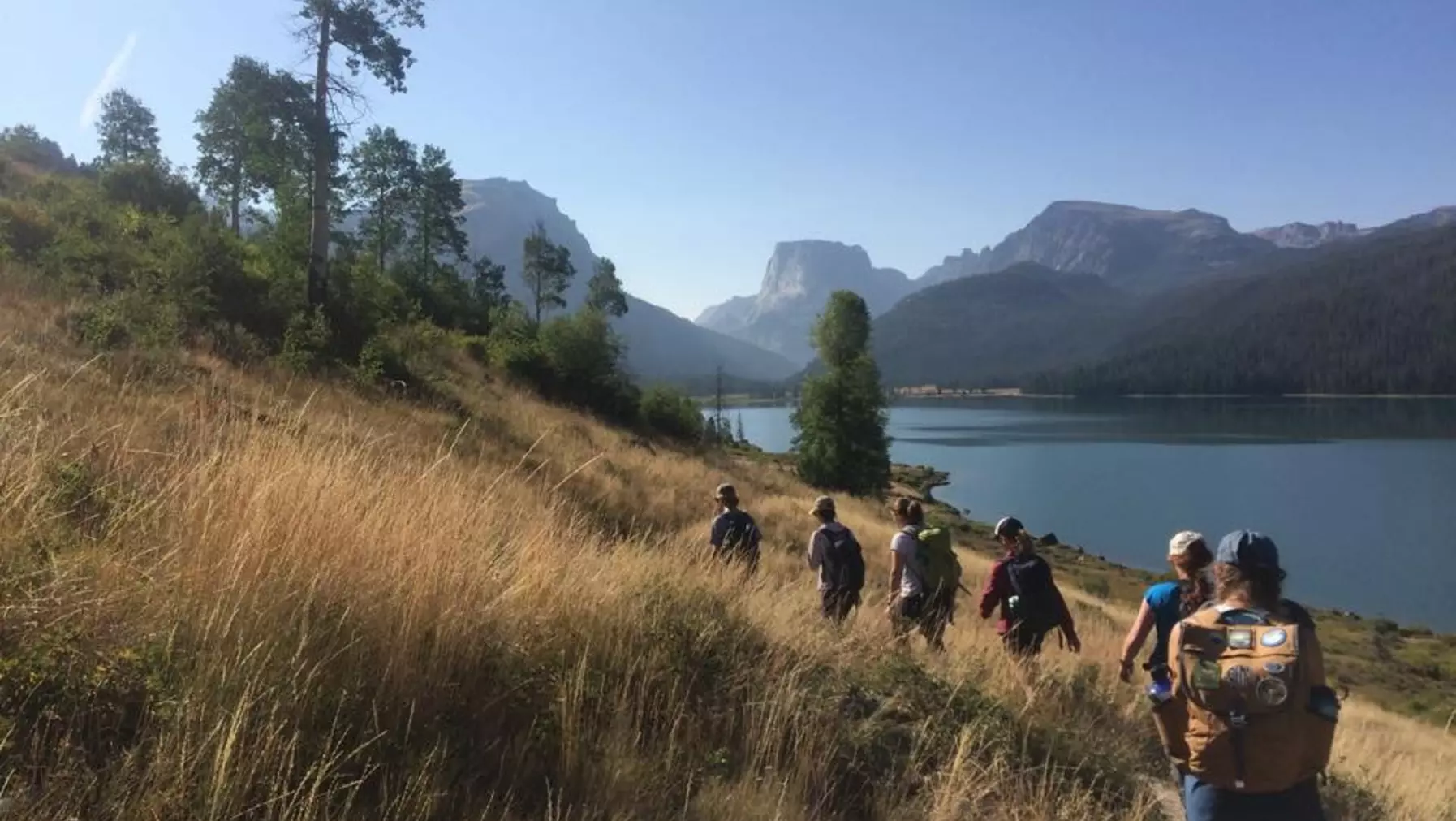 Students on the Southwest Semester in Wyoming