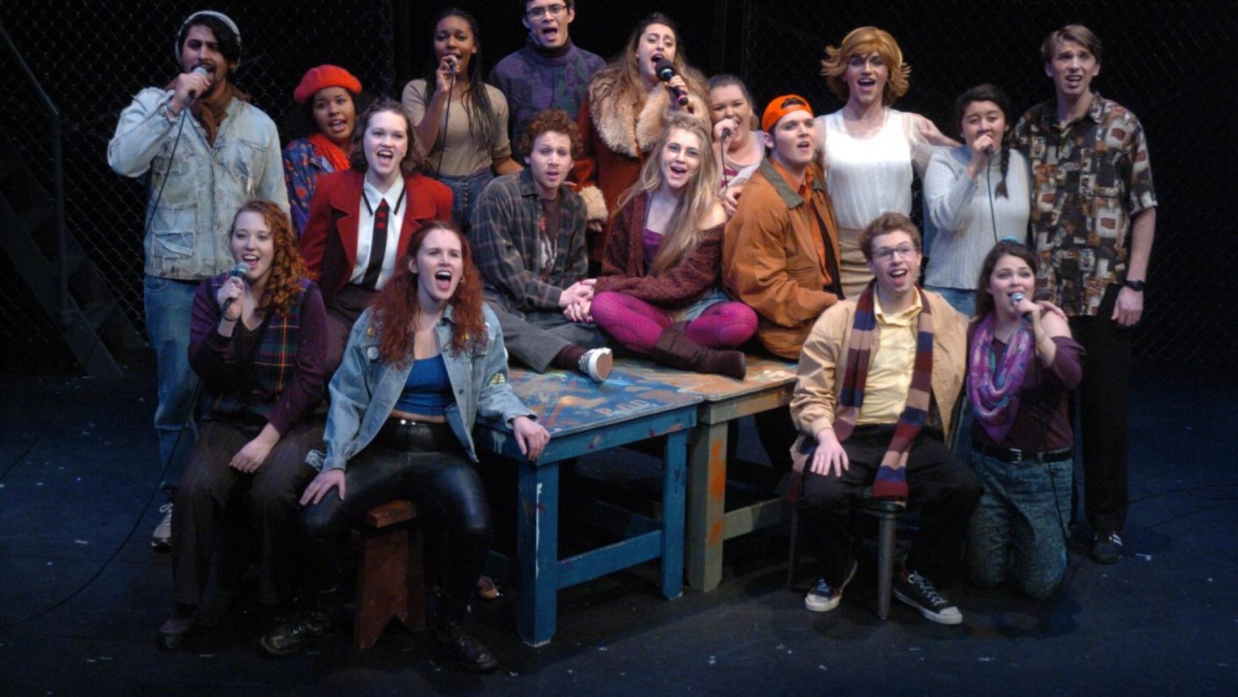 Rent cast photo 2014