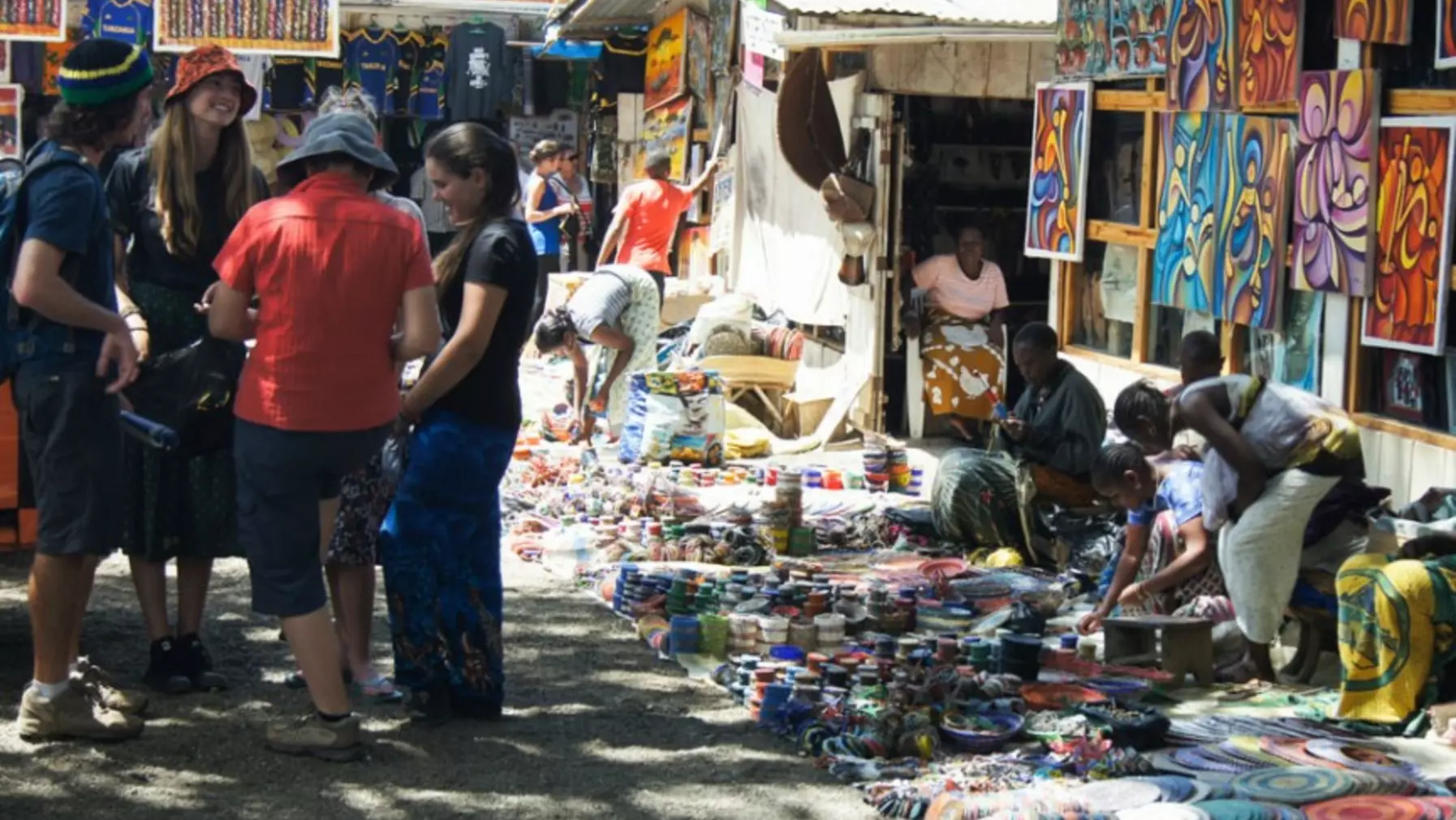 street market