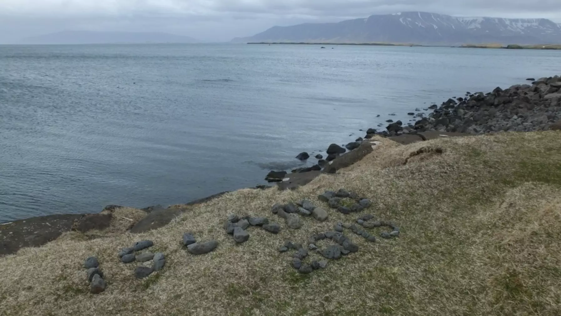 Coastal view in Iceland