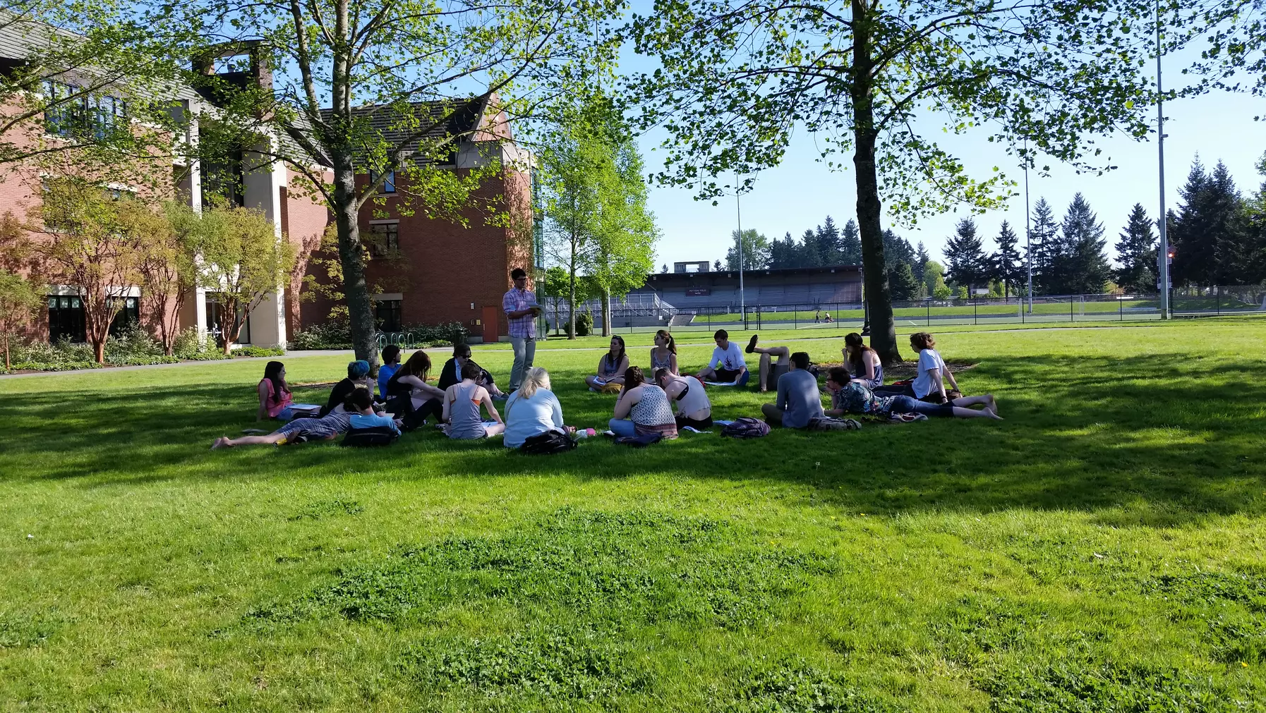 english class outside