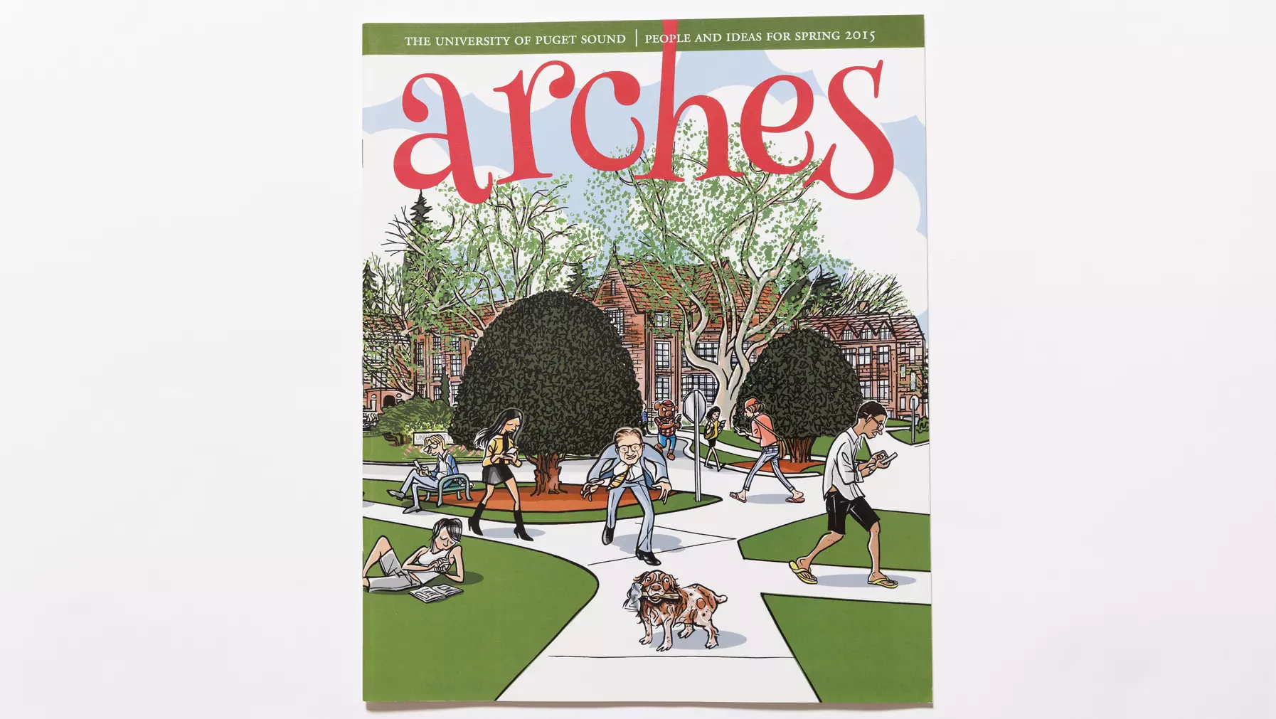 Arches, Spring 2015, with cover art by Roger Dahl ’75.