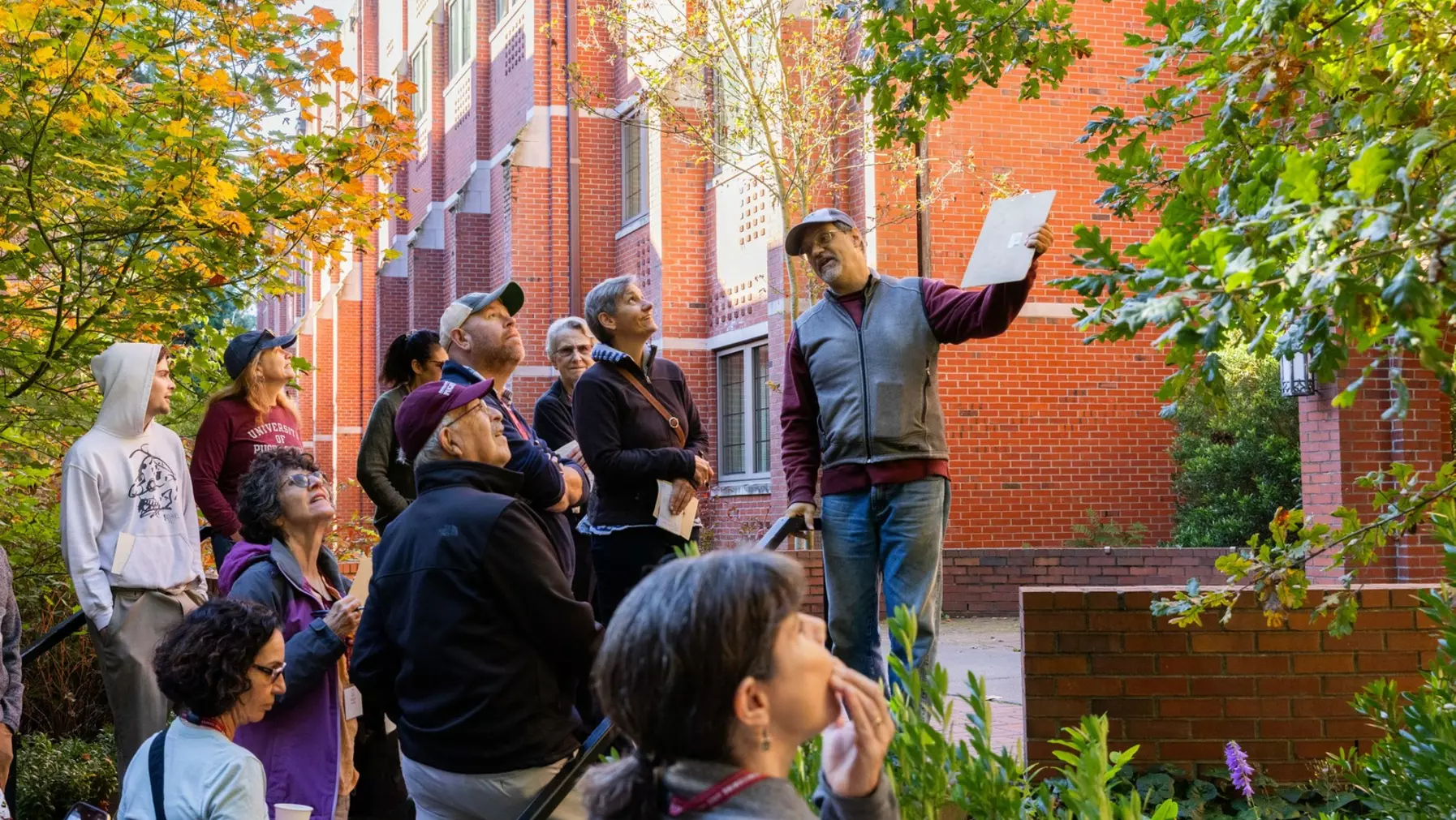 A tour during Homecoming & Family Weekend 2023