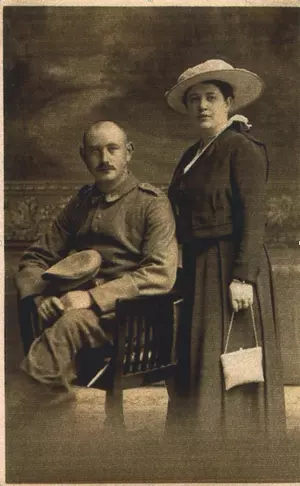 Haas' grandparents, Max and Paula Buchheim